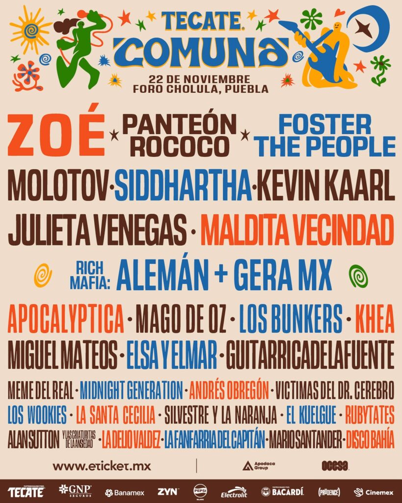 TECATE COMUNA PUEBLA 2025 FORO CHOLULA