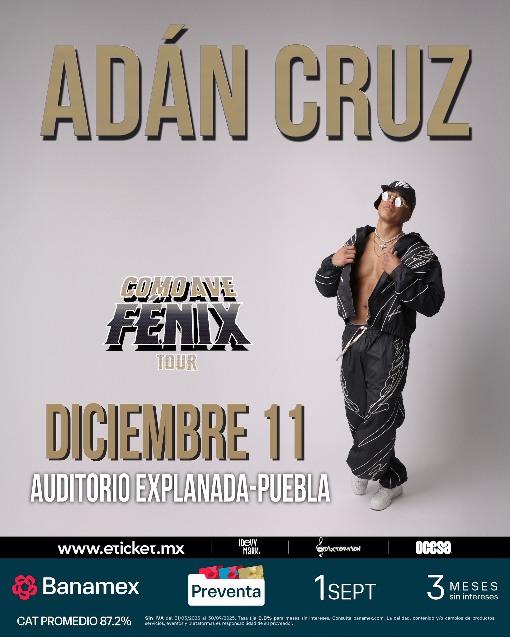 ADÁN CRUZ PUEBLA 2025 AUDITORIO EXPLANADA