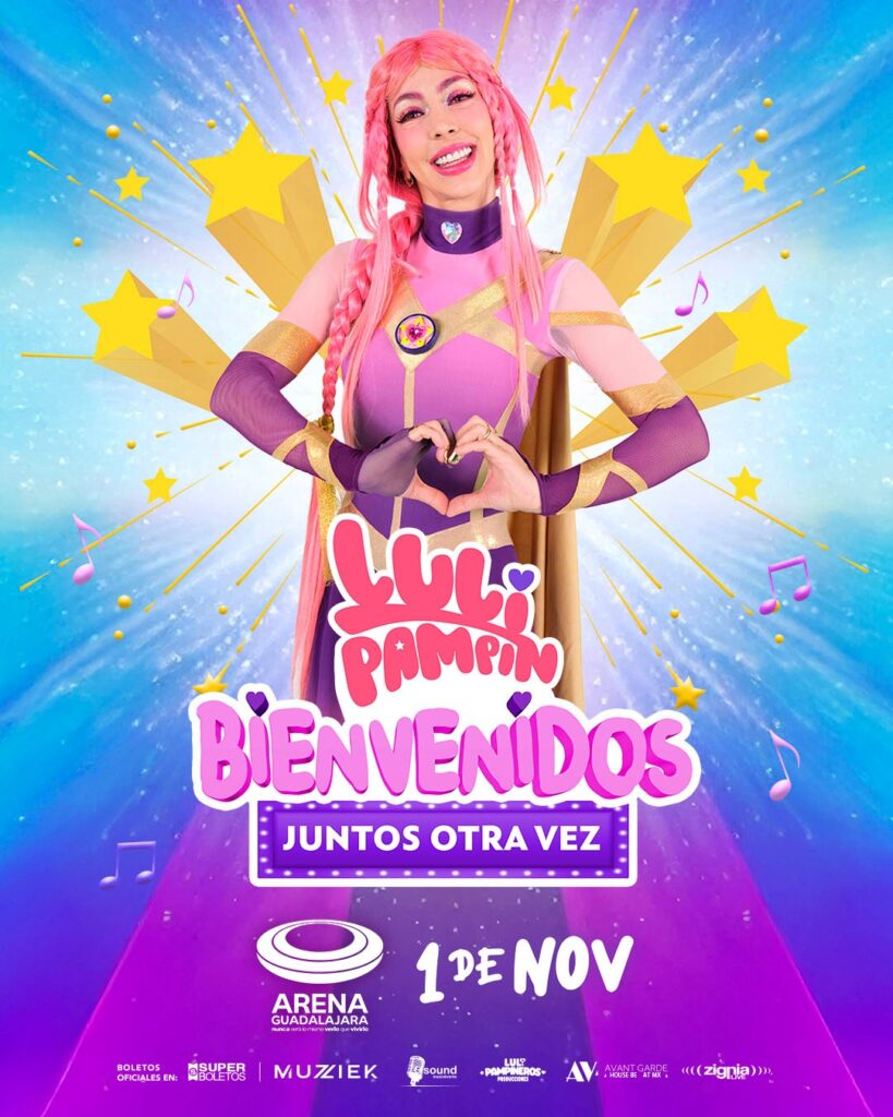 LULI PAMPIN GUADALAJARA 2025 ARENA GUADALAJARA