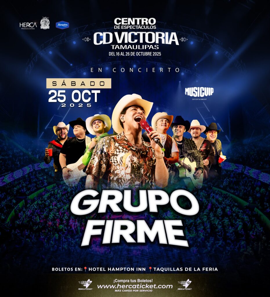 GRUPO FIRME CIUDAD VICTORIA 2025 CENTRO DE ESPECTACULOS