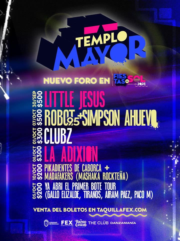 CARTELERA FIESTAS DEL SOL 2025