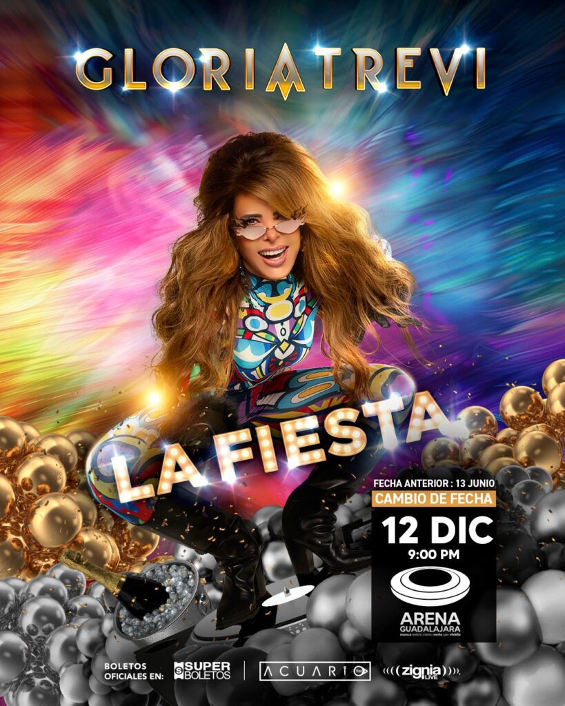GLORIA TREVI GUADALAJARA 2025 ARENA GUADALAJARA