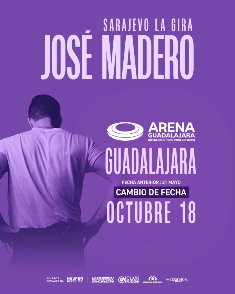 JOSÉ MADERO GUADALAJARA 2025 ARENA GUADALAJARA
