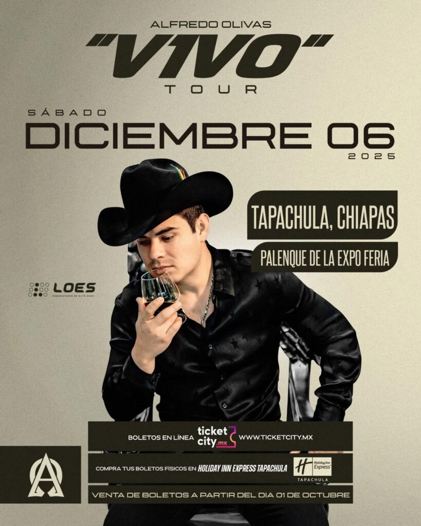 ALFREDO OLIVAS PALENQUE TAPACHULA 2025 CHIAPAS