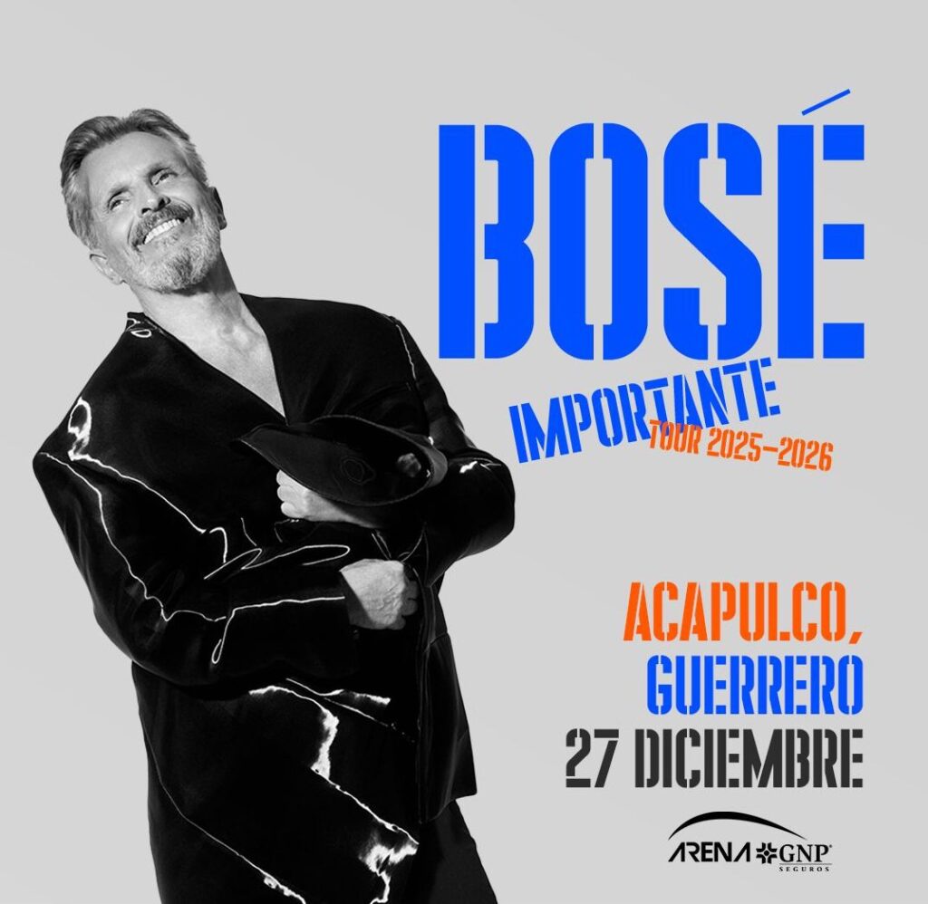 MIGUEL BOSÉ ACAPULCO 2025 ARENA GNP SEGUROS