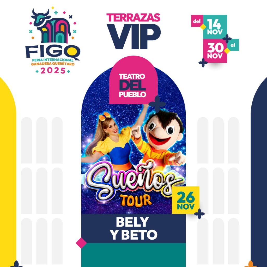 BELY Y BETO QUERÉTARO 2025 FERIA INTERNACIONAL GANADERA
