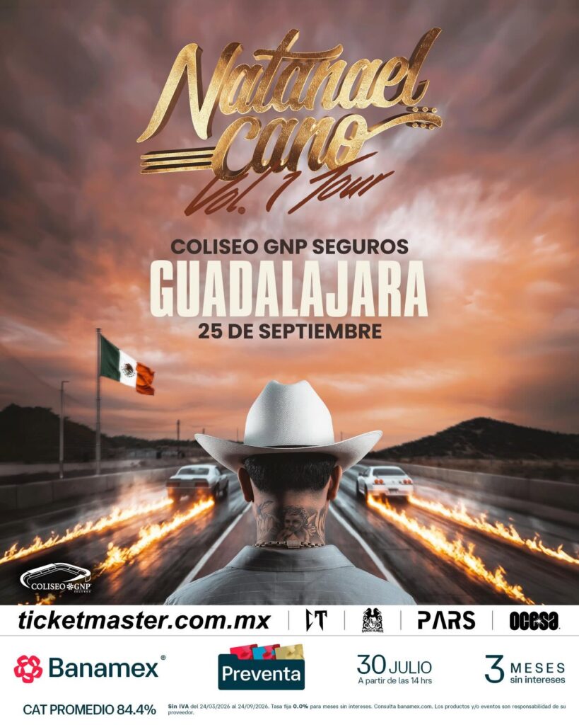 NATANAEL CANO GUADALAJARA 2026 COLISEO GNP SEGUROS