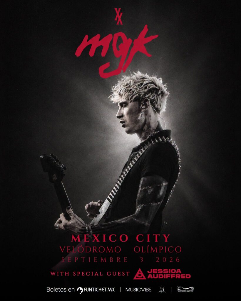 MACHINE GUN KELLY CDMX 2026 VELÓDROMO OLÍMPICO
