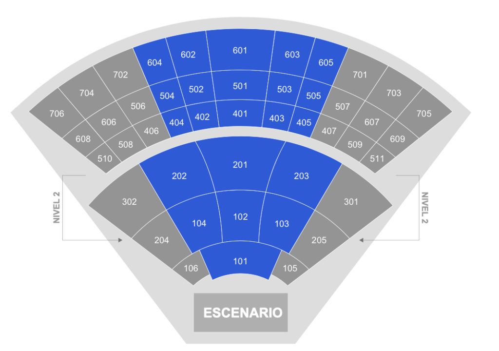 MAPA AUDITORIO TELMEX