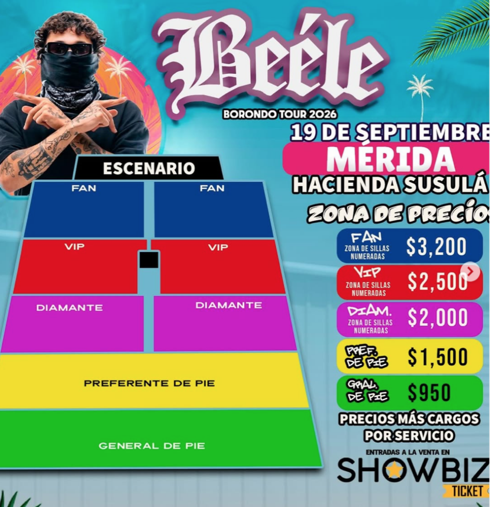 BEÉLE MÉRIDA 2026 HACIENDA SUSULÁ