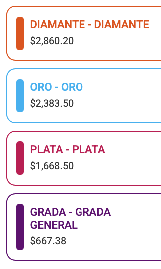 PRECIOS CAMILO VERACRUZ 2026 WORLD TRADE CENTER