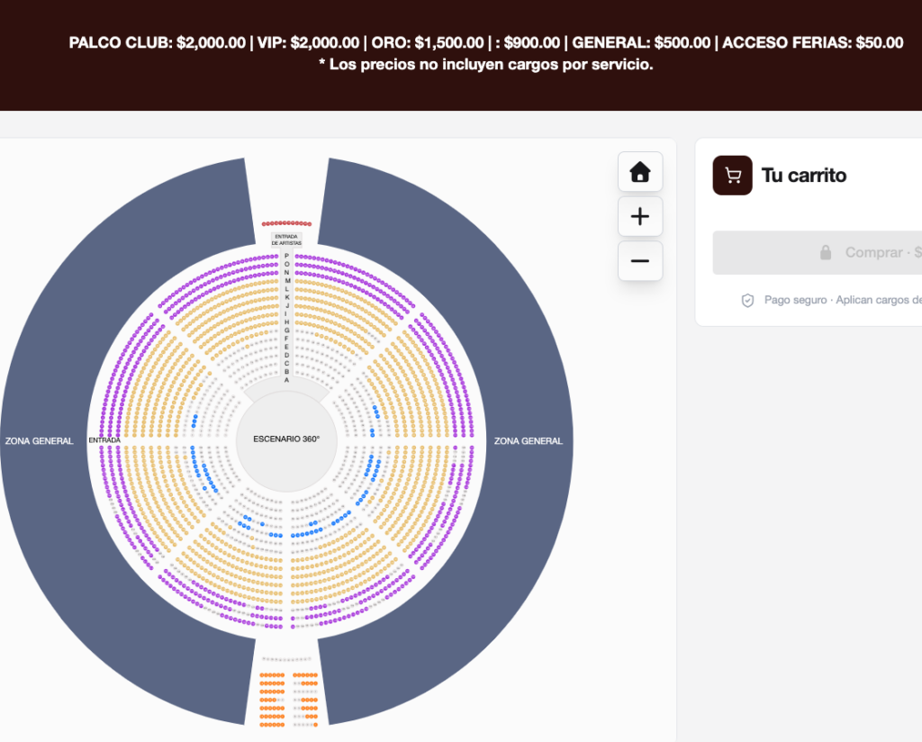 MAPA DE PRECIOS MOY BOBADILLA PALENQUE FERIA TIJUANA 2026