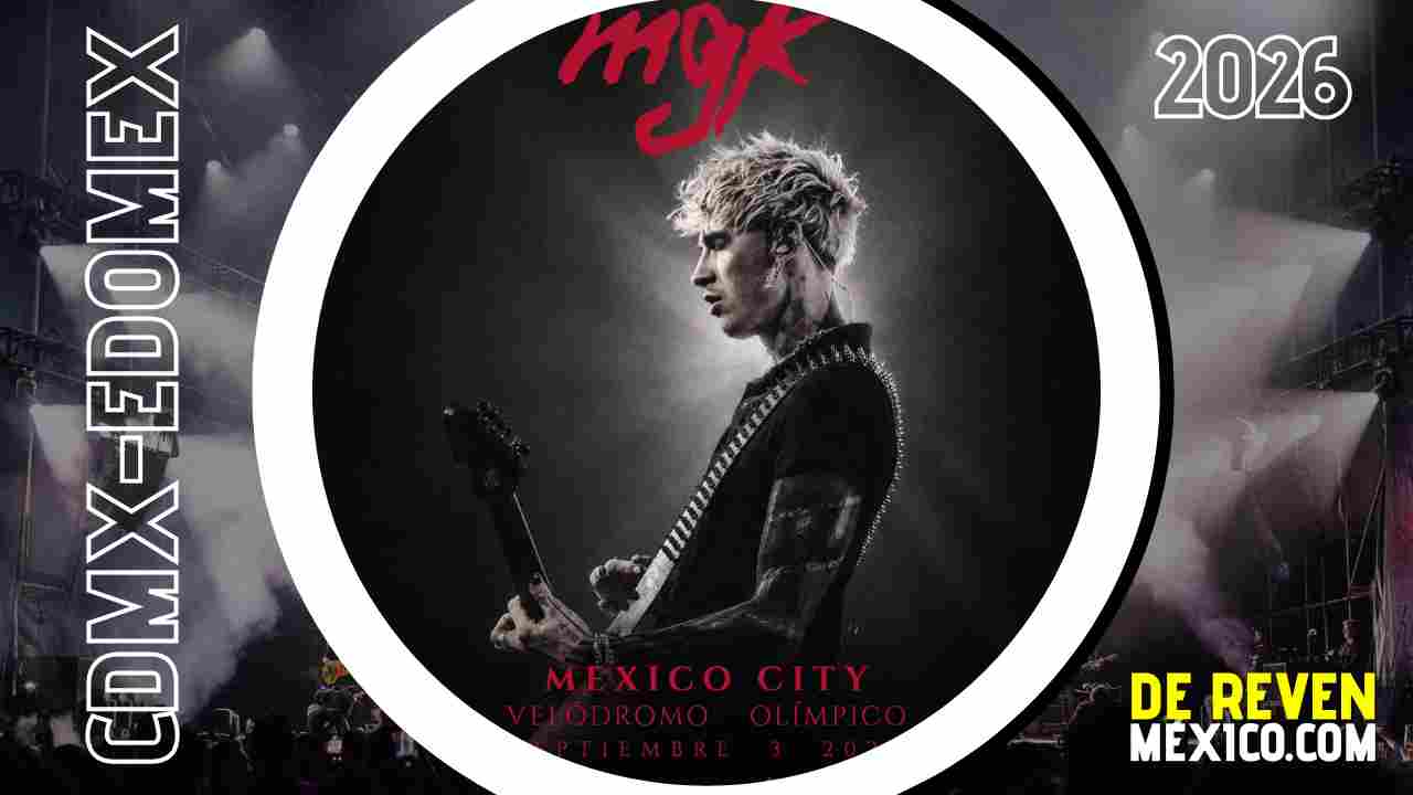 MACHINE GUN KELLY CDMX 2026 VELÓDROMO OLÍMPICO