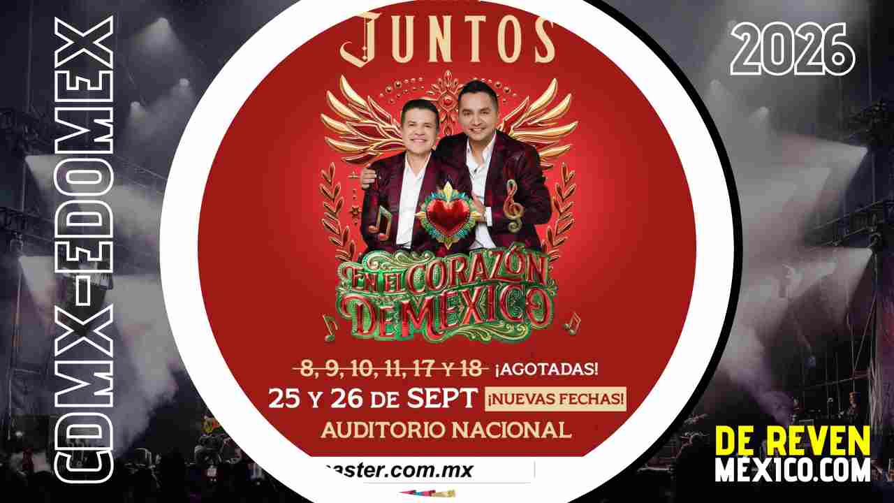 JORGE MEDINA Y JOSI CUEN CDMX 2026 AUDITORIO NACIONAL