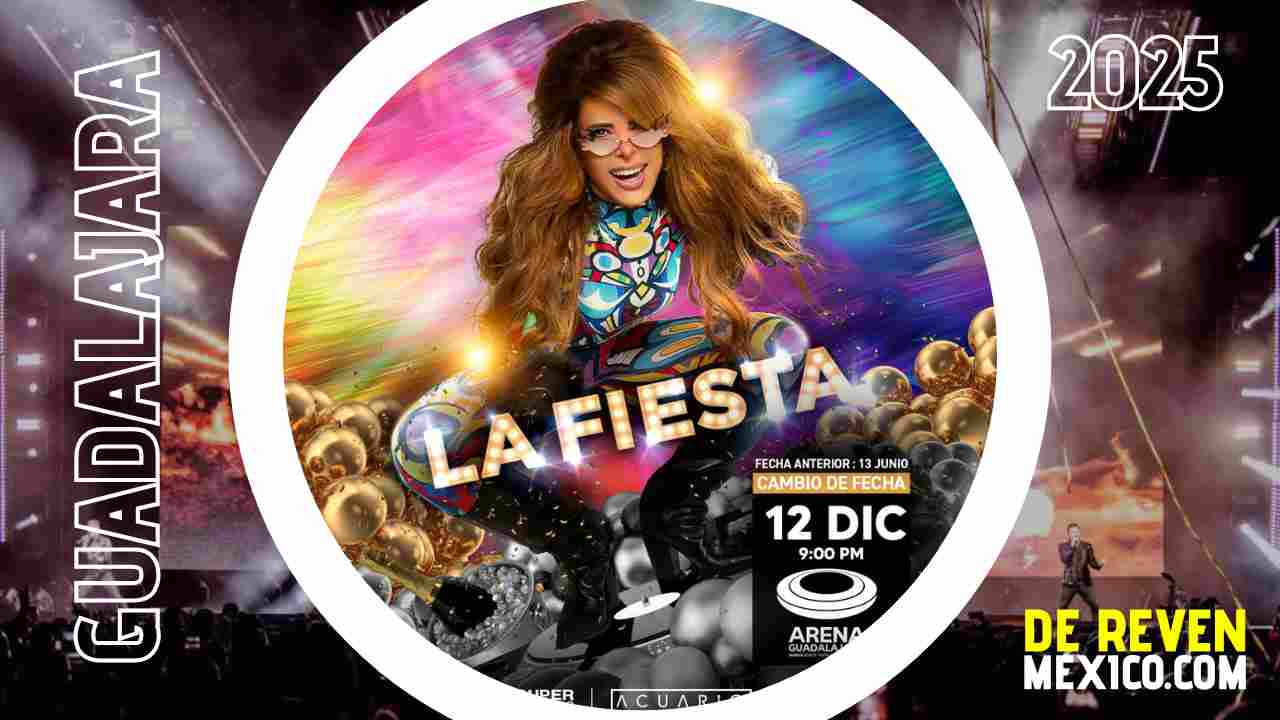 GLORIA TREVI GUADALAJARA 2025 ARENA GUADALAJARA