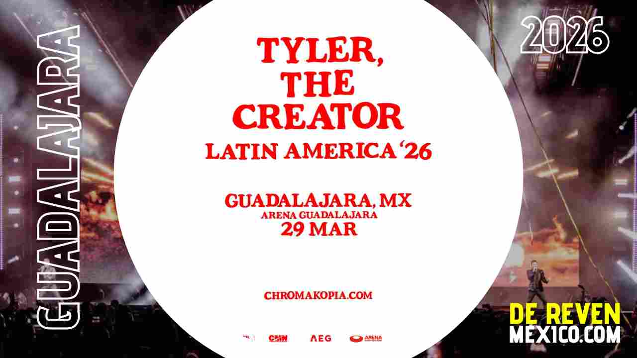 TYLER THE CREATOR GUADALAJARA 2026 ARENA GUADALAJARA