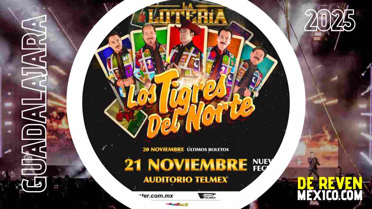 LOS TIGRES DEL NORTE GUADALAJARA 2025 AUDITORIO TELMEX