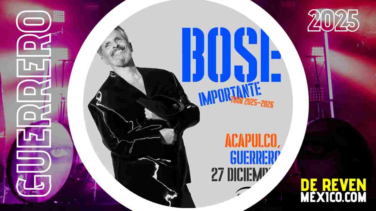 MIGUEL BOSÉ ACAPULCO 2025 ARENA GNP SEGUROS