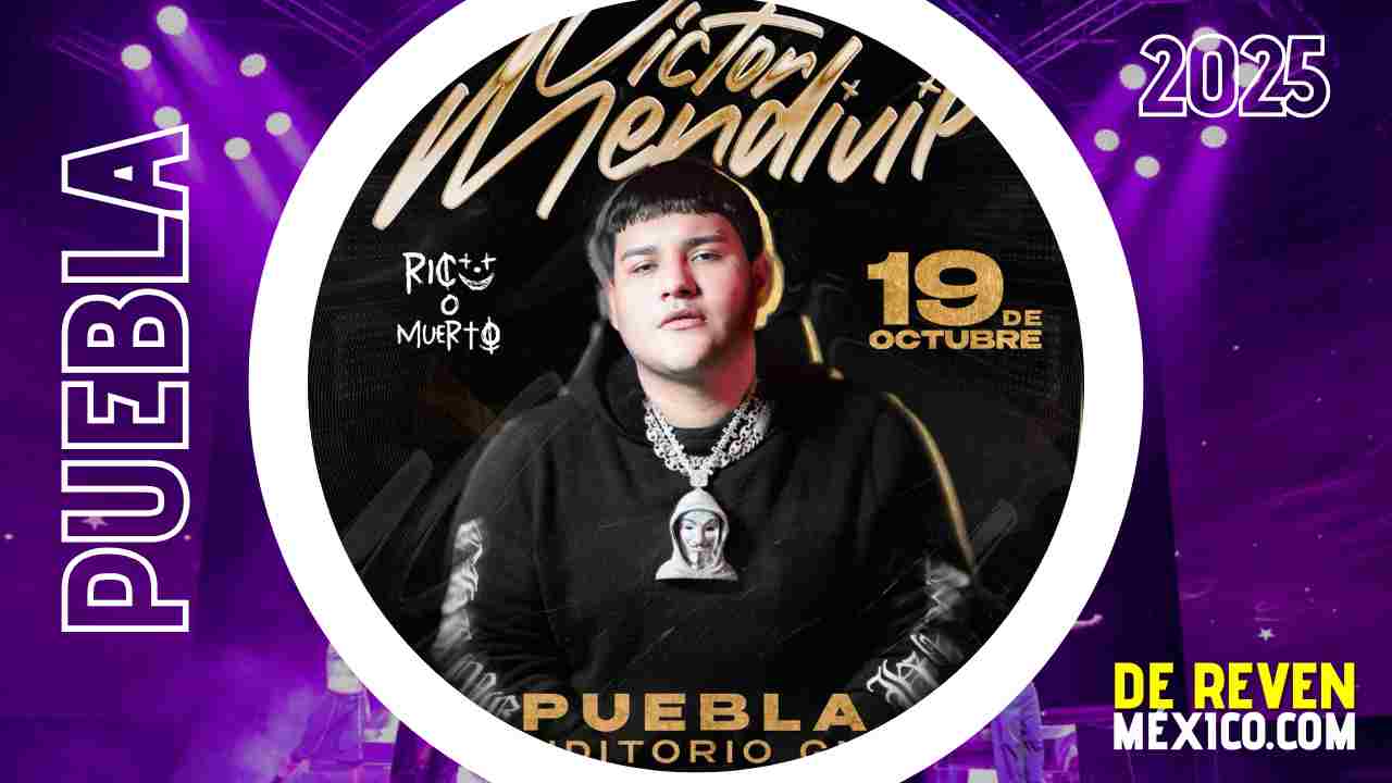 VICTOR MENDIVIL PUEBLA 2025 AUDITORIO GNP SEGUROS