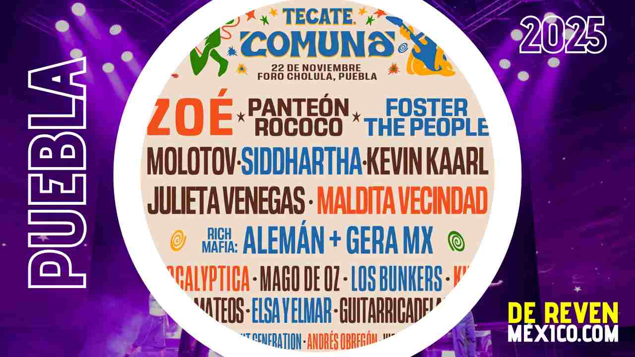 TECATE COMUNA PUEBLA 2025 FORO CHOLULA