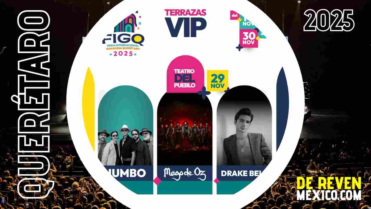 DRAKE BELL JUMBO MAGO DE OZ QUERÉTARO 2025 FERIA INTERNACIONAL GANADERA