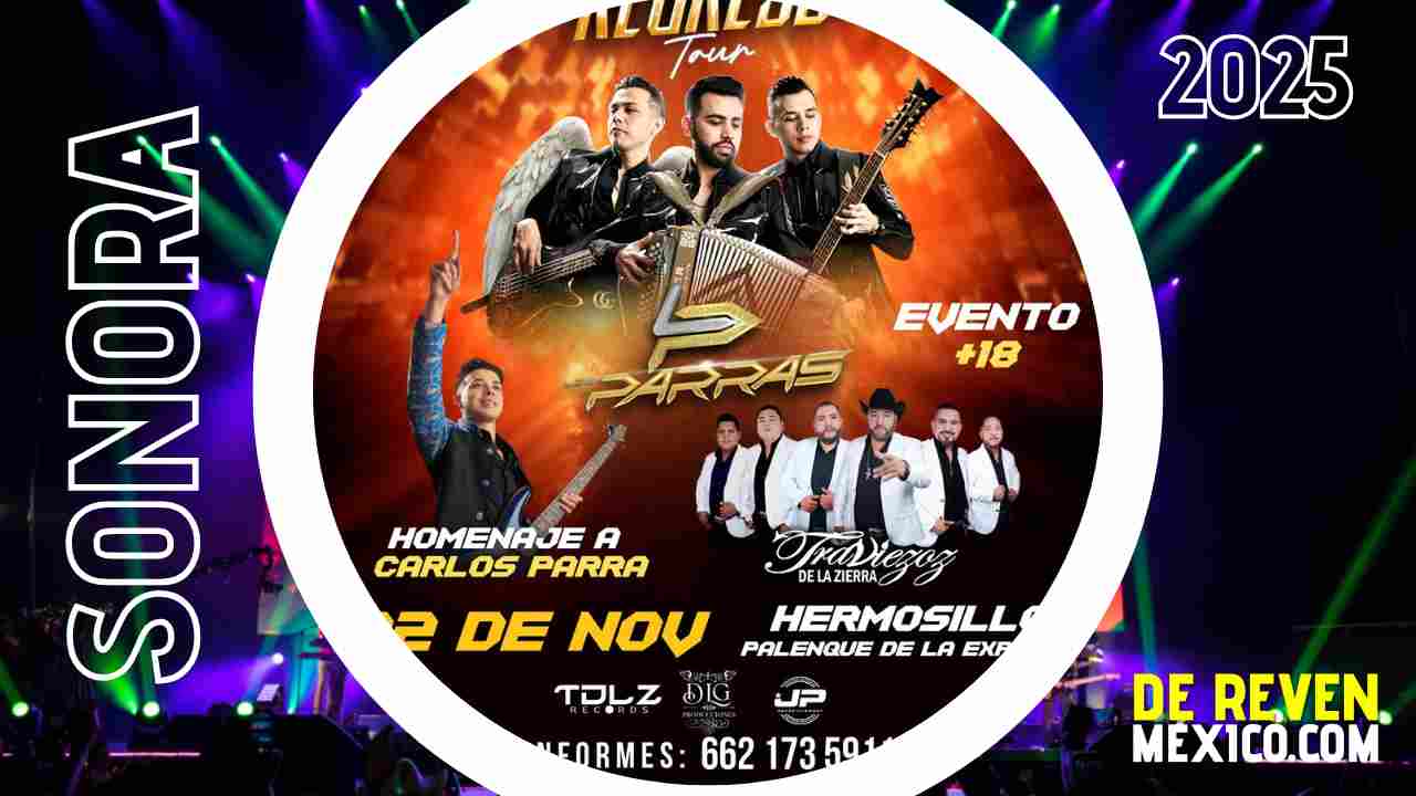 LOS PARRAS HERMOSILLO 2025 PALENQUE EXPOGAN