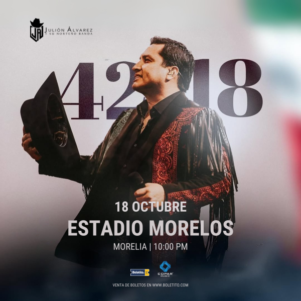 JULIÓN ÁLVAREZ MORELIA 2025 ESTADIO MORELOS