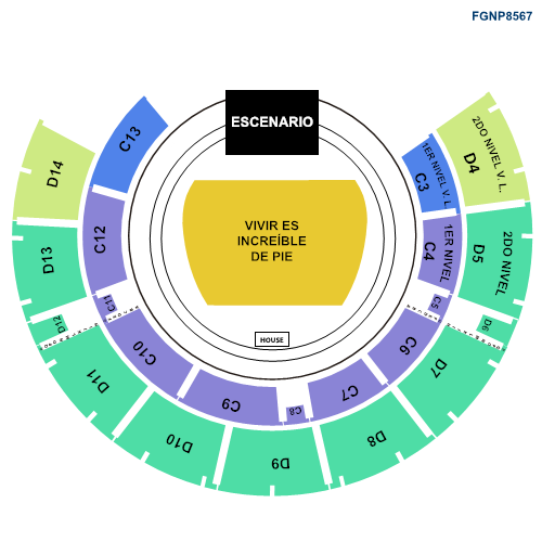 MAPA FORO GNP SEGUROS