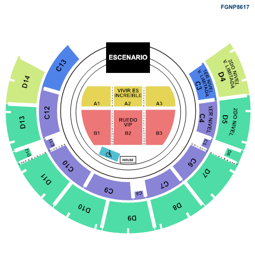 MAPA FORO GNP SEGUROS