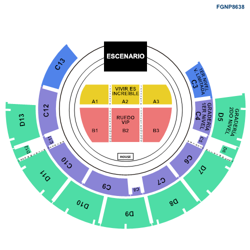 MAPA FORO GNP SEGUROS