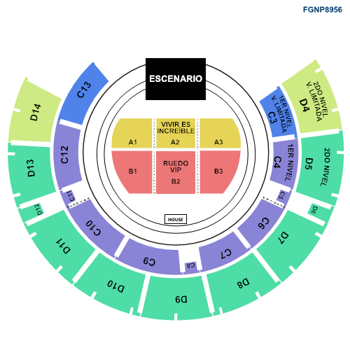 MAPA FORO GNP SEGUROS