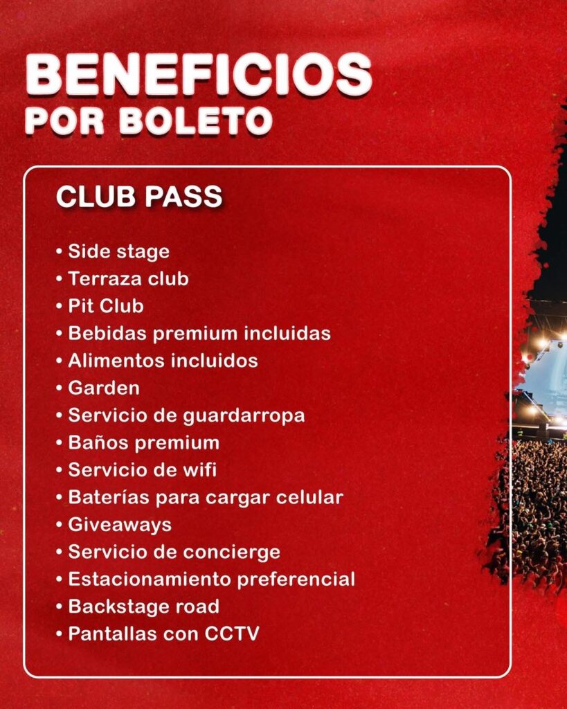 BENEFICIOS BOLETOS COCA COLA FLOW FEST 2025