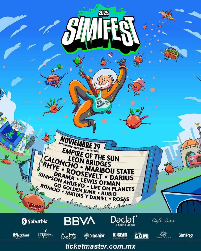 LINE UP SIMI FEST 2025