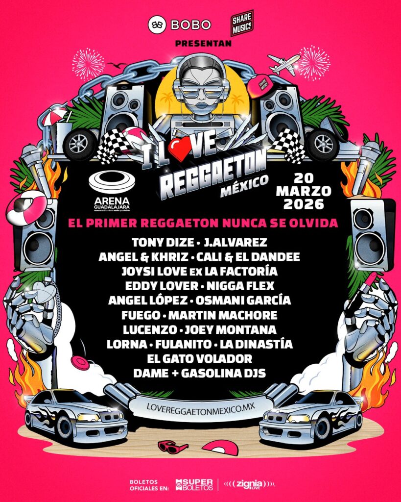 I LOVE REGGAETON GUADALAJARA 2026 ARENA GUADALAJARA