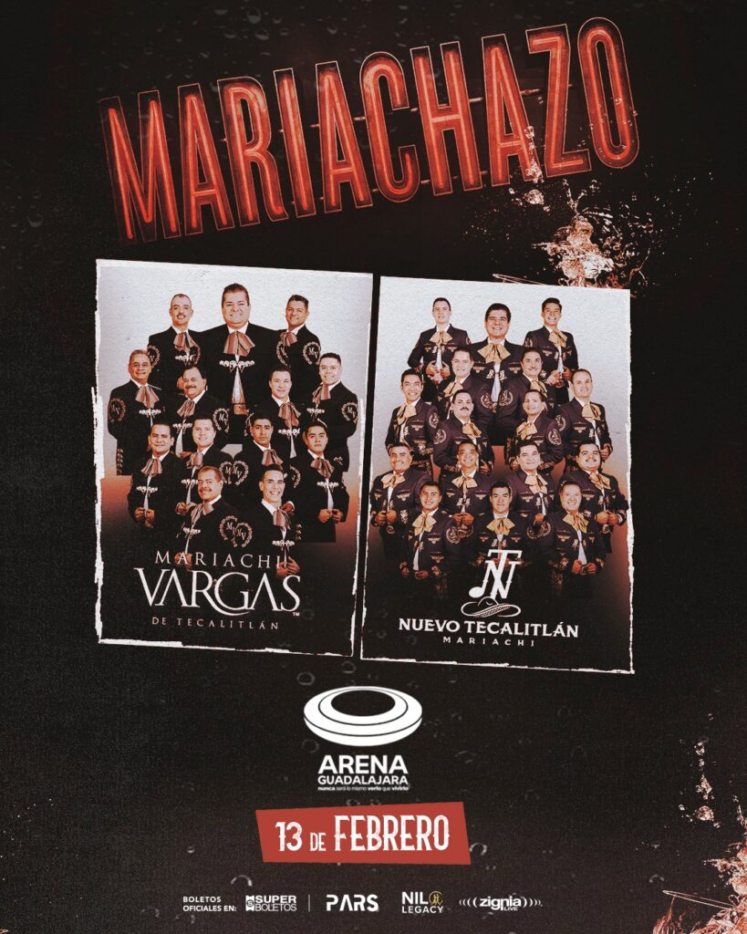 MARIACHAZO GUADALAJARA 2026 ARENA GUADALAJARA