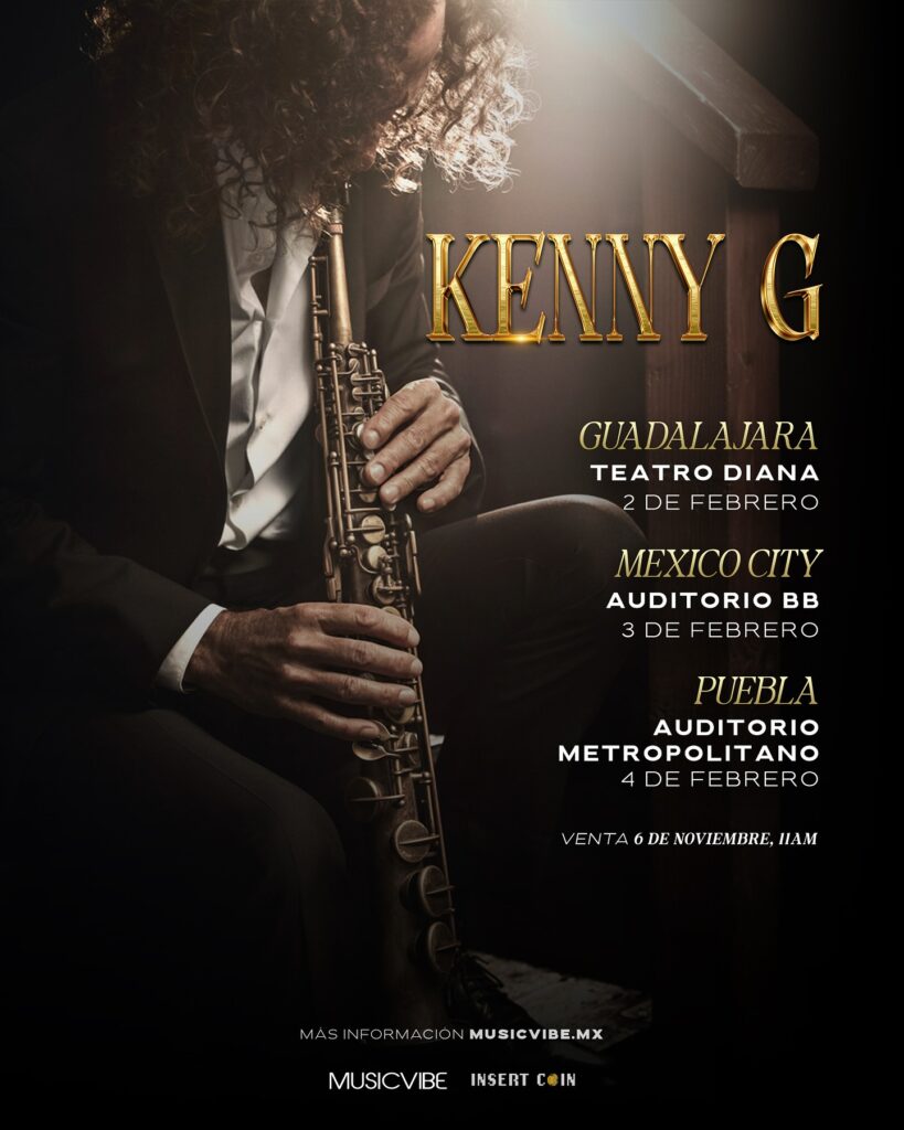 KENNY G EN MEXICO 2026