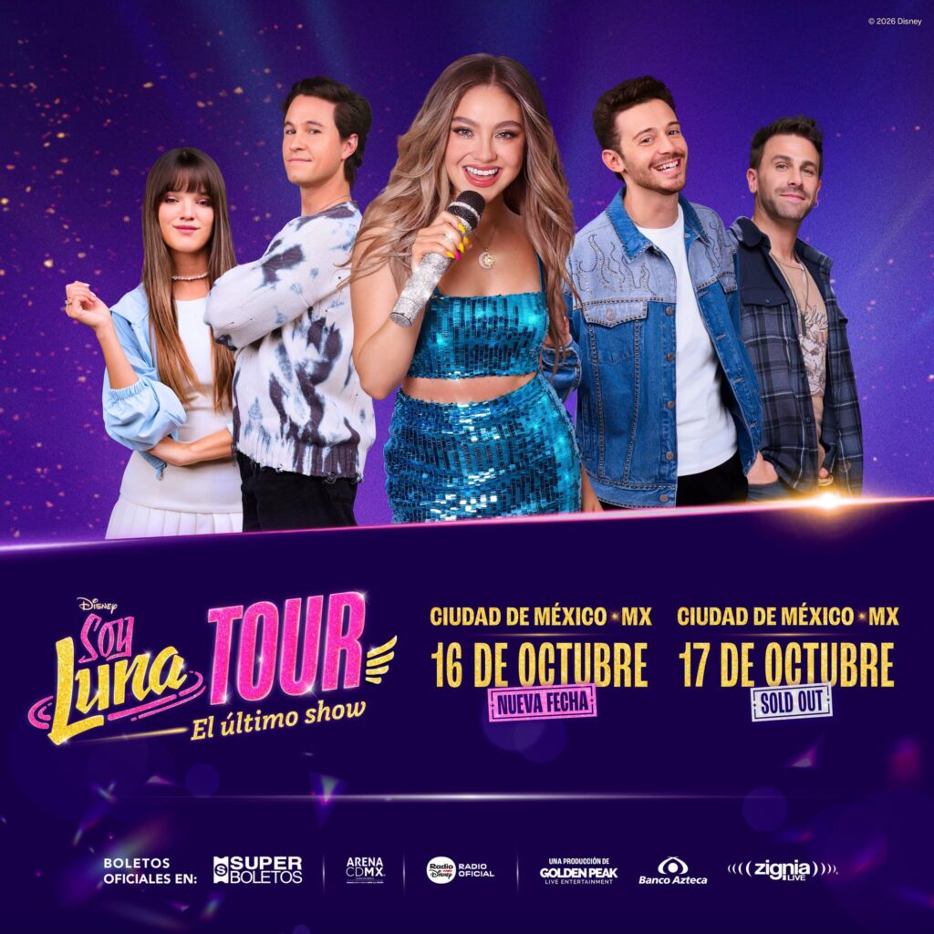 SOY LUNA ARENA CDMX 2026