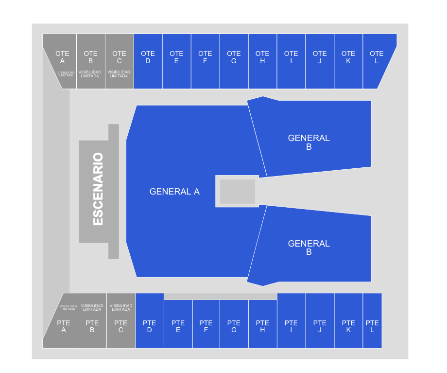 MAPA CORONA CAPITAL SESSIONS EN MONTERREY 2025