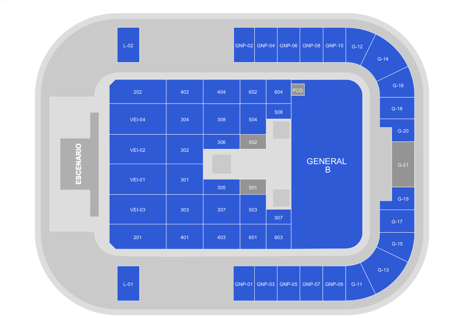 MAPA COLISEO GNP SEGUROS