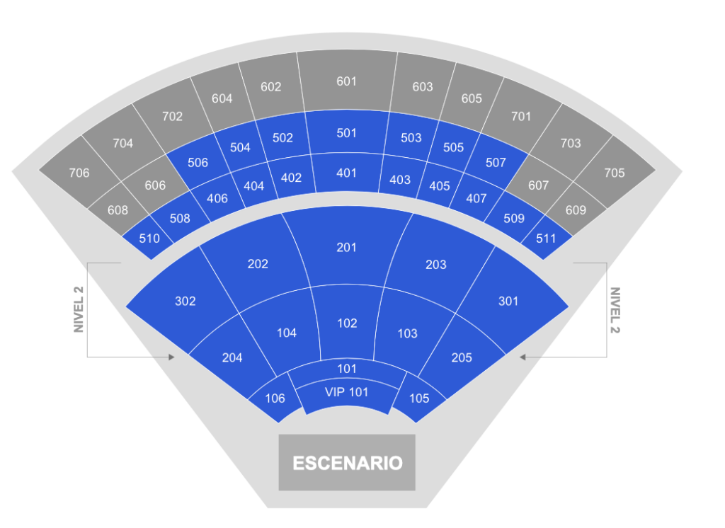 MAPA AUDITORIO TELMEX