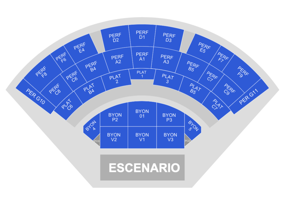 MAPA AUDITORIO CITIBANAMEX