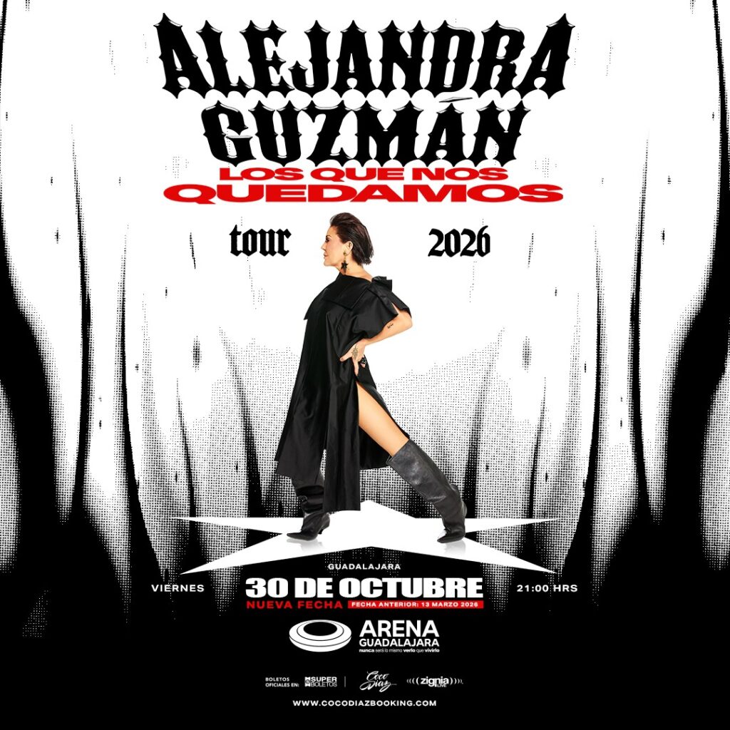 ALEJANDRA GUZMÁN GUADALAJARA 2026 ARENA GUADALAJARA