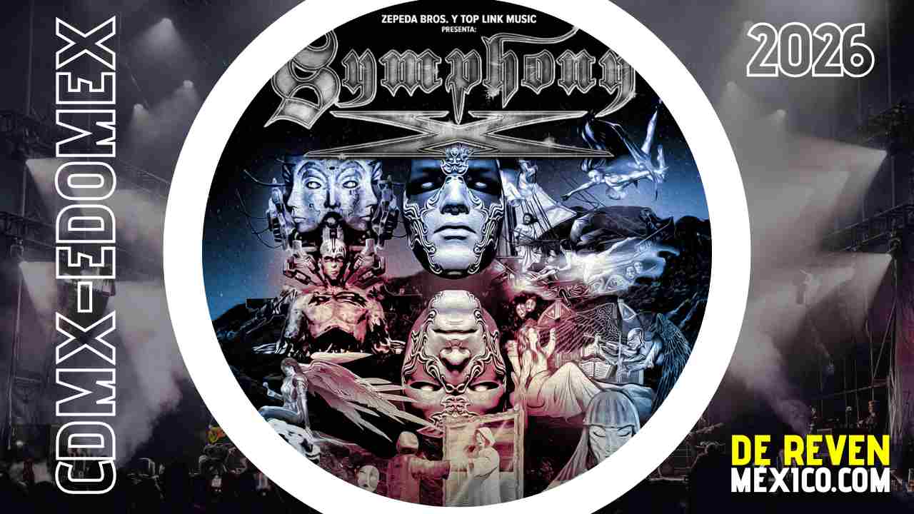 SYMPHONY X CDMX 2026 VELÓDROMO OLÍMPICO