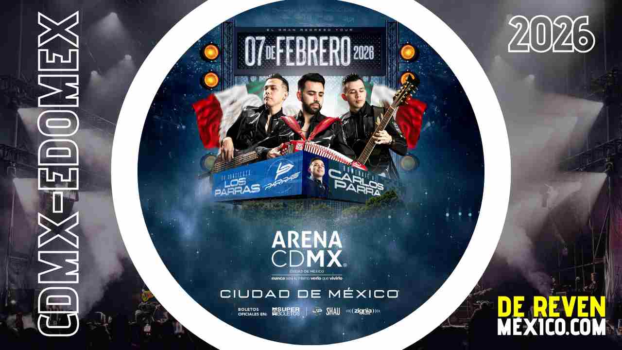 LOS PARRA CDMX 2026 ARENA CDMX