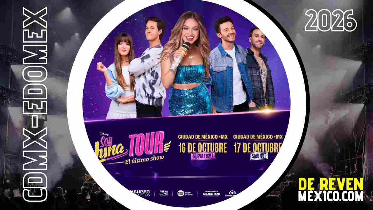 SOY LUNA ARENA CDMX 2026