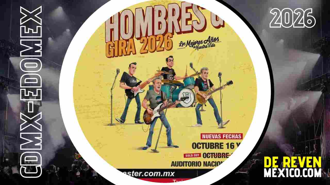 HOMBRES G CDMX 2026 AUDITORIO NACIONAL