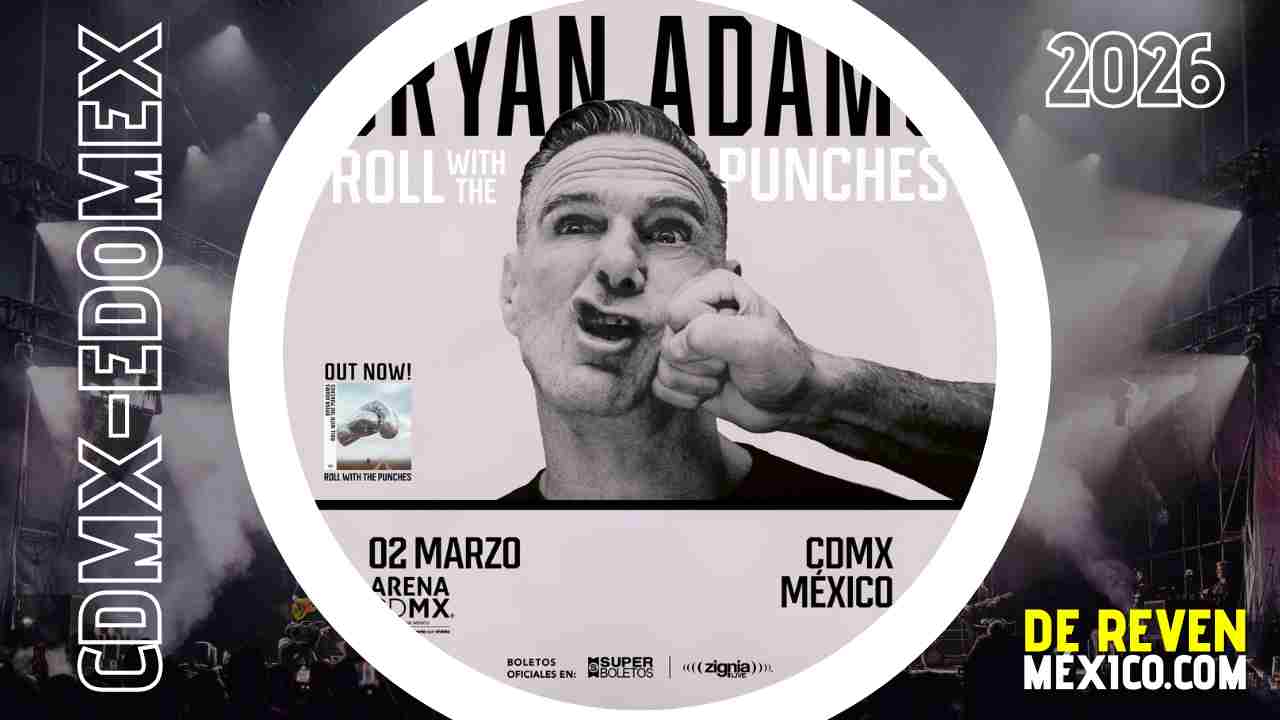 BRYAN ADAMS CDMX 2026 ARENA CDMX
