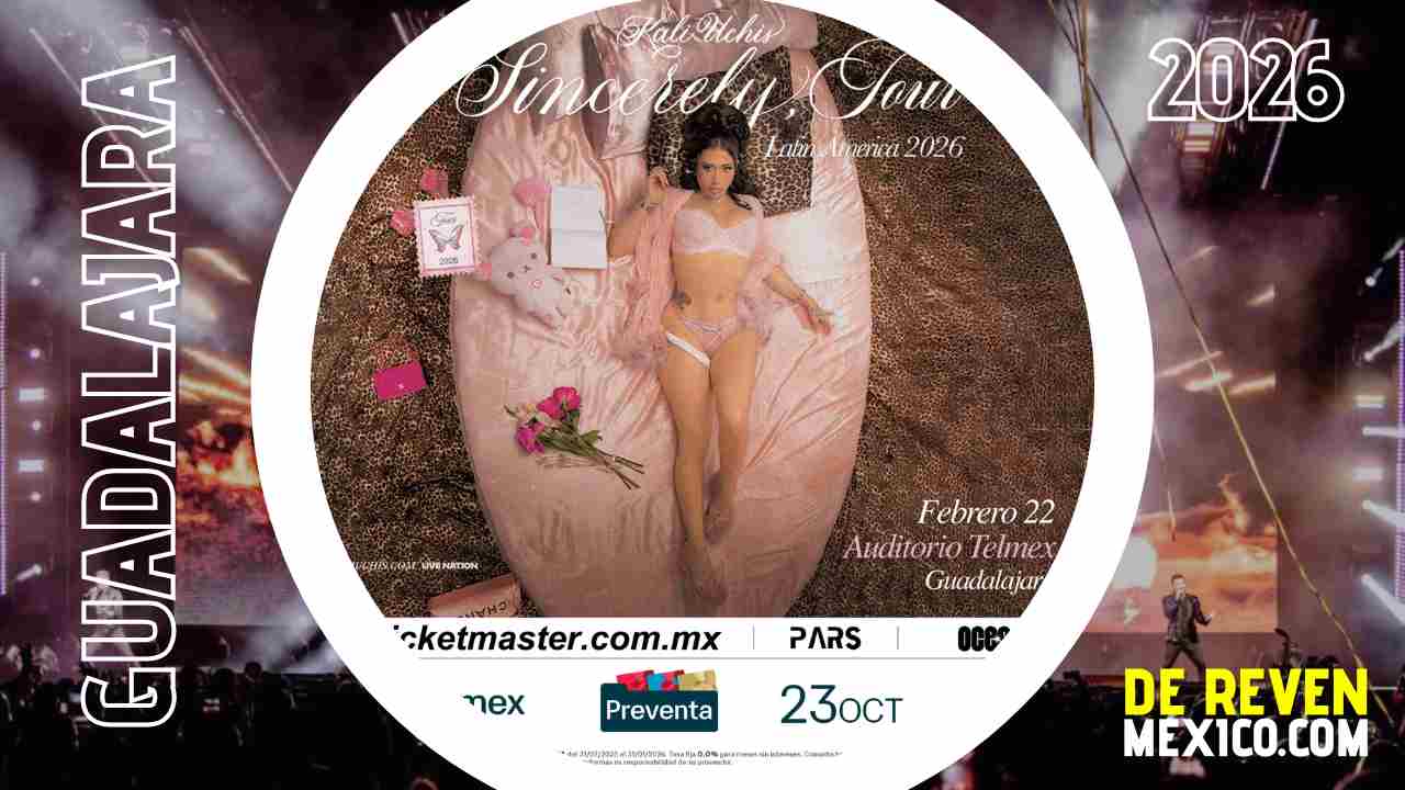 KALI UCHIS GUADALAJARA 2026 AUDITORIO TELMEX