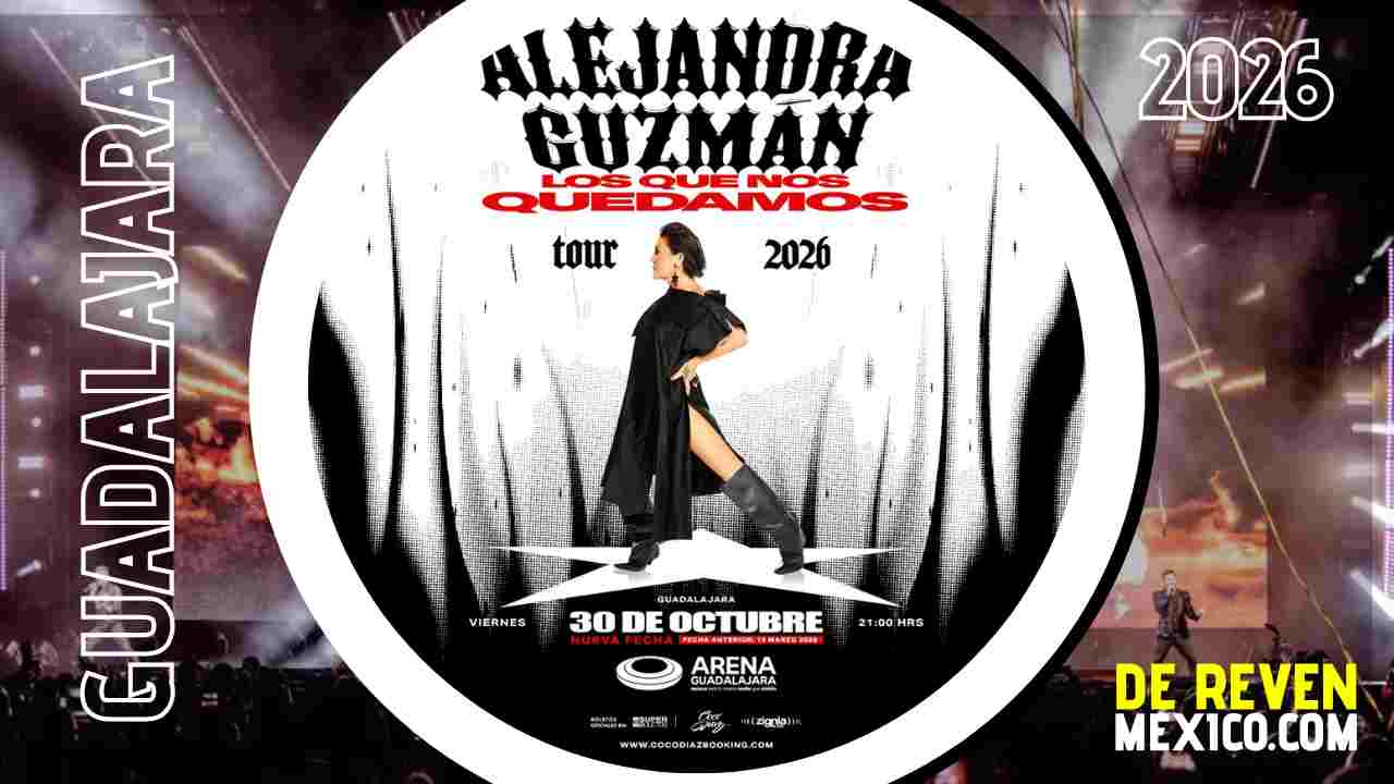 ALEJANDRA GUZMÁN GUADALAJARA 2026 ARENA GUADALAJARA