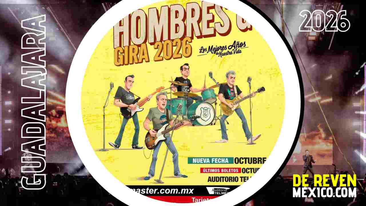 HOMBRES G GUADALAJARA 2026 AUDITORIO TELMEX